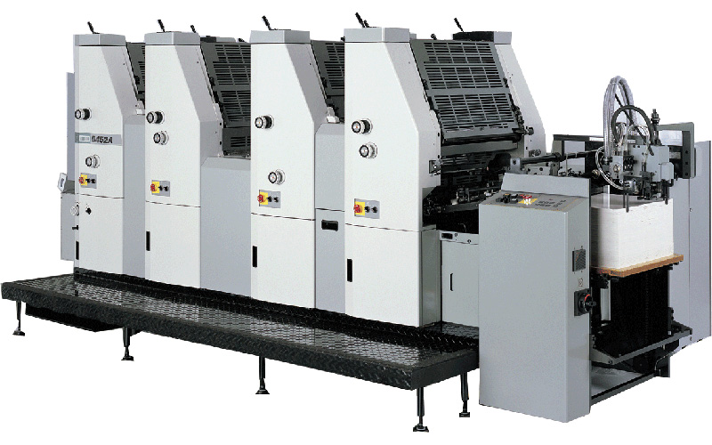 4-красочная офсетная машина Hamada B452A+IKC
