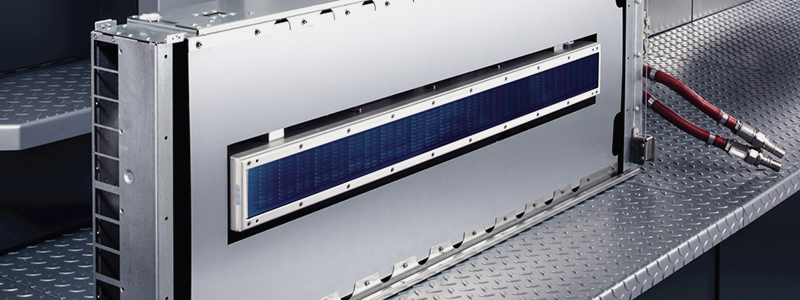 сушка Drystar LED UV в печатной машине Heidelberg