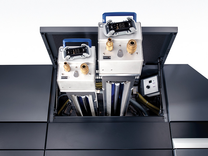 сушка Drystar LE UV в печатной машине Heidelberg