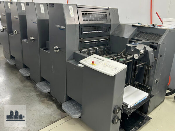 Wysokiej jakości druk i niezawodna praca Heidelberg PM 52-4 (2005)