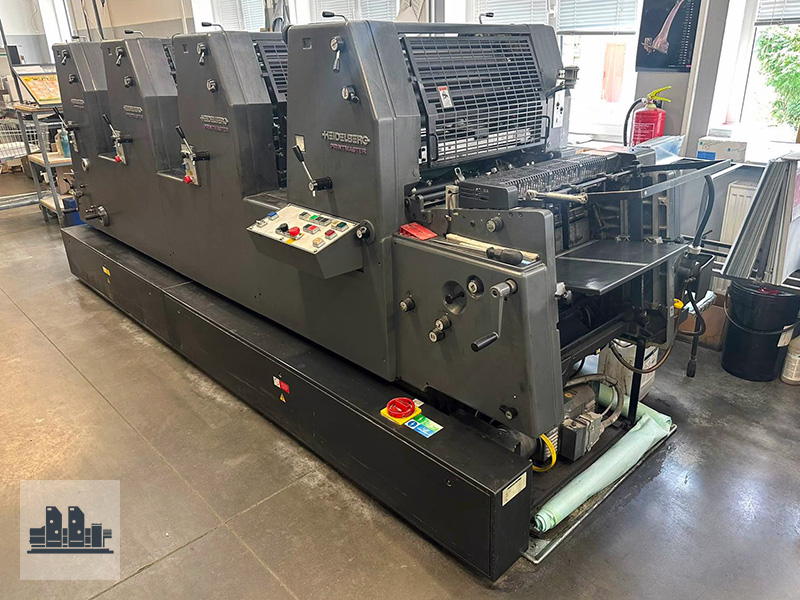 Heidelberg Printmaster GTO 52-4+ 1999 | 4-Color Offset Printing Press