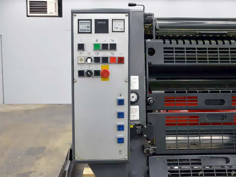 Heidelberg Printmaster GTO 52 pre-Drupa 2000 console