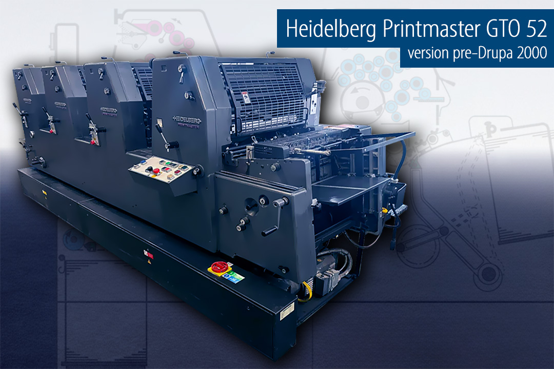 Heidelberg Printmaster GTO 52 pre-Drupa 2000. Описание и технические характеристики