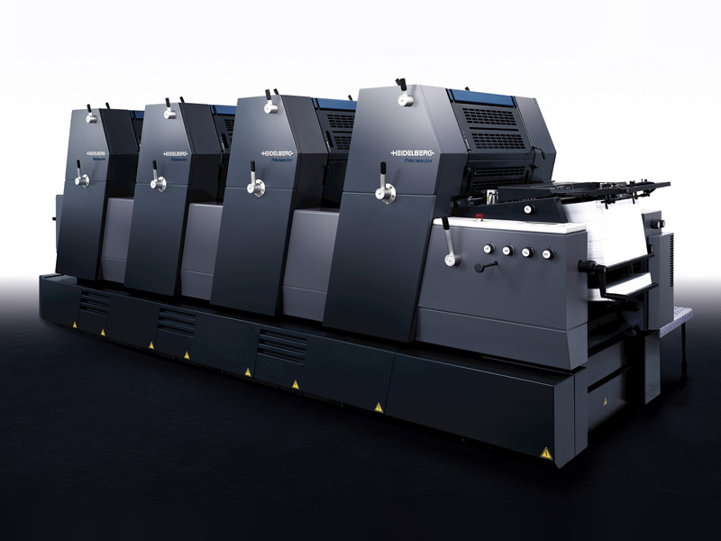 4-красочная печатная машина Heidelberg Printmaster GTO 52-4
