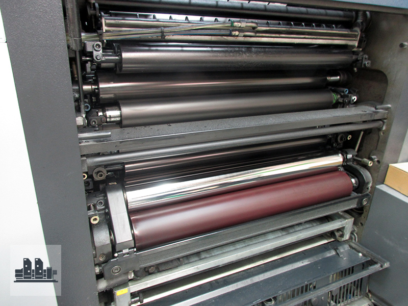 ikinci basın Heidelberg Speedmaster SM 52-4 (üretim yılı 2015)