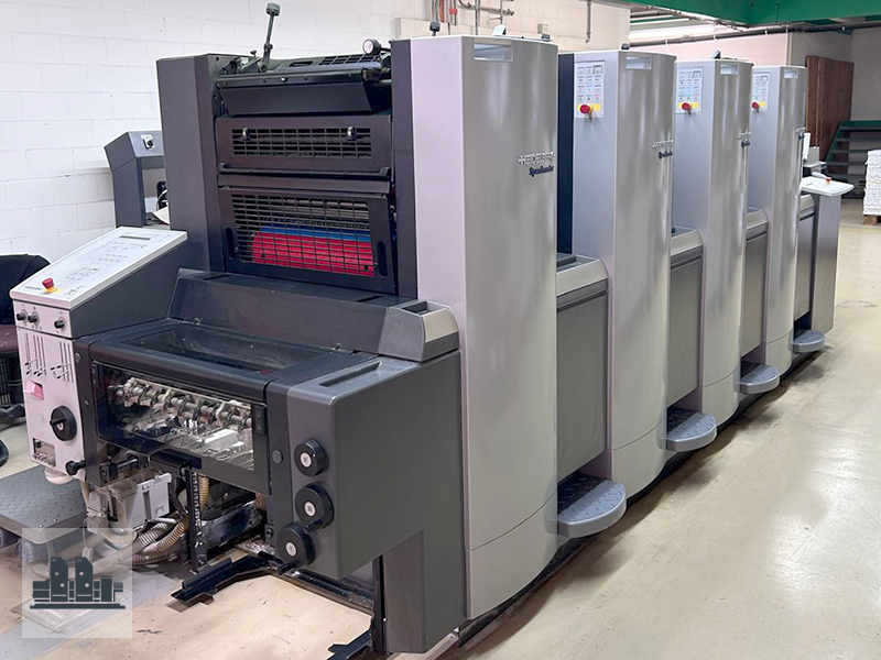 gebruik 4 offsetpers vir kleur Heidelberg Speedmaster SM 52-4 (2015)