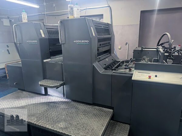 Heidelberg SM 74-2 P — 2-color B2 offset press, 1999