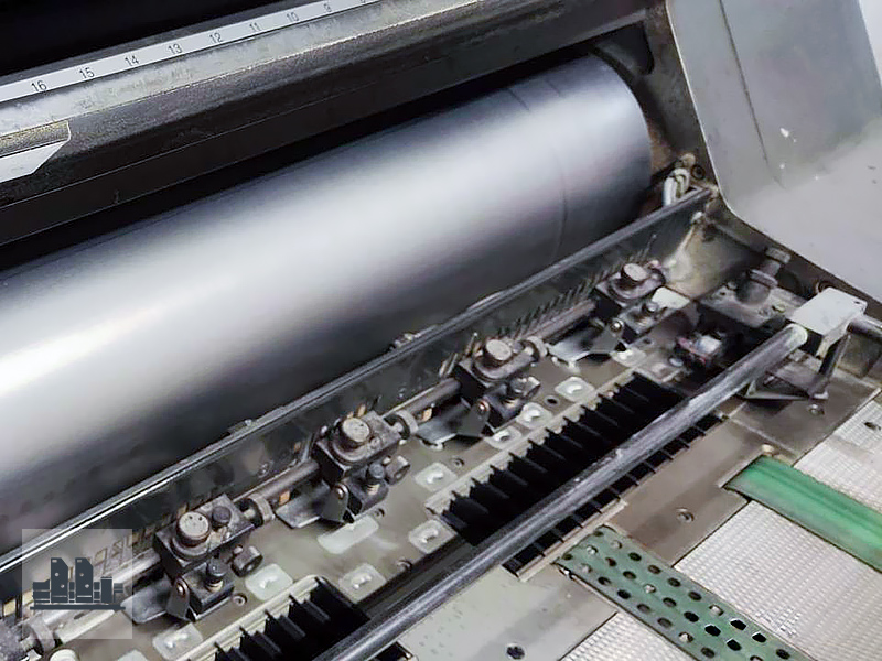 Heidelberg SM 74-2 P — 2 رنگی B2 آفسیٹ پرنٹنگ مشین