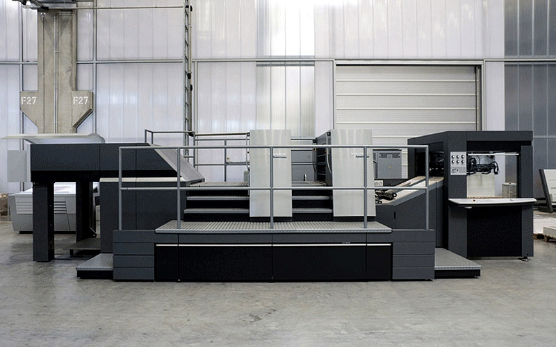 Ротационный высекальный пресс Speedmaster XL 105 DD для высечки вплавляемых этикеток