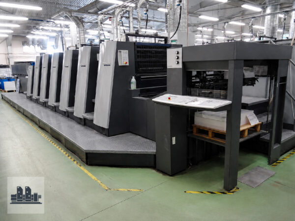 Heidelberg XL 75-6+LX3 (C) UV Hybrid used sheetfed offset printing press, 2011 year, for sale