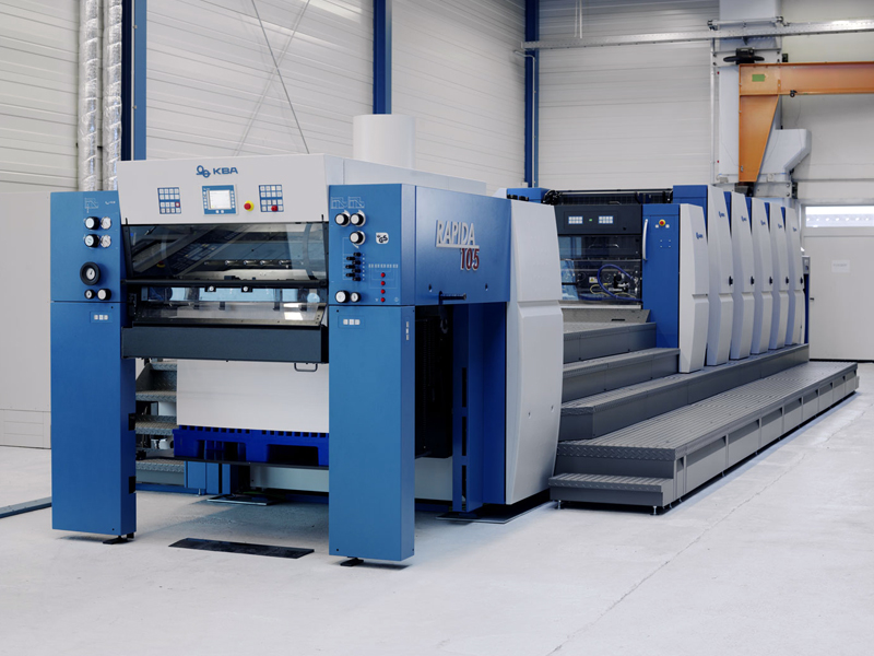 нова друкарська машина KBA Rapida 105