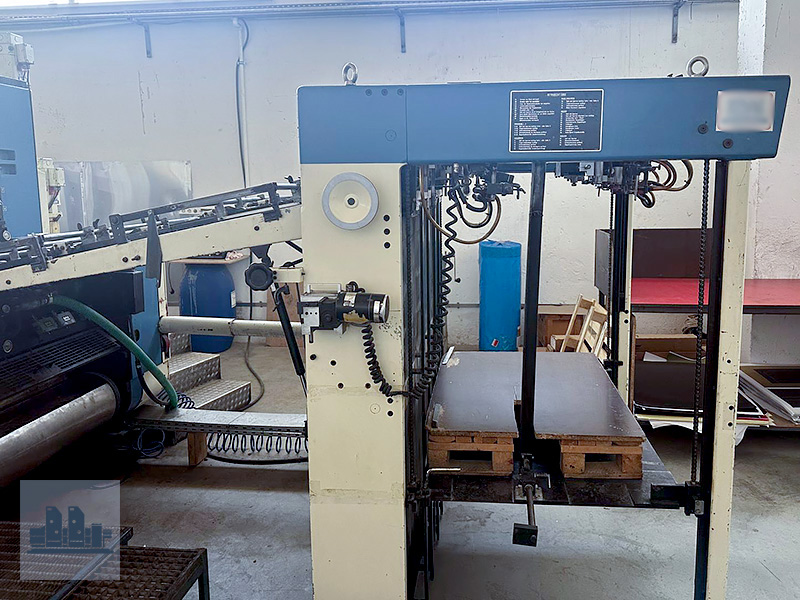 KBA Rapida 104-5 - B1 5-color offset printing machine