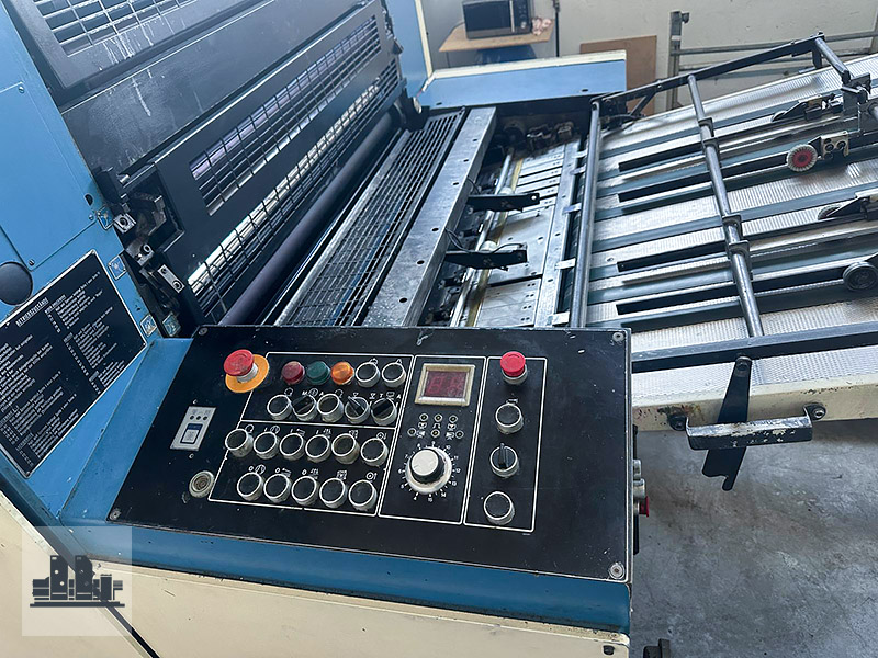 KBA Rapida 104-5 - B1 5-color offset printing press
