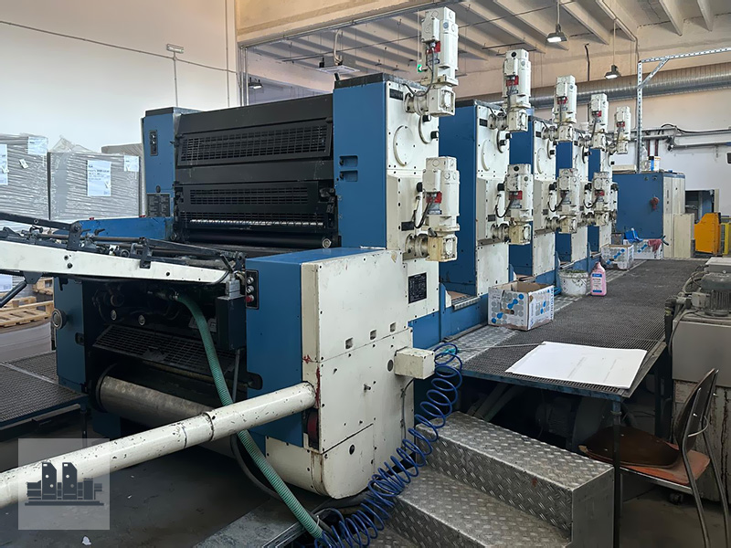 KBA Rapida 104-5 - máquina offset 5 cores formato B1