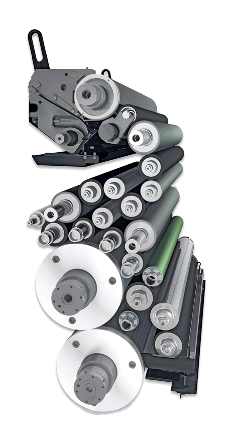 красочный и увлажняющий аппараты КБА Рапида 105