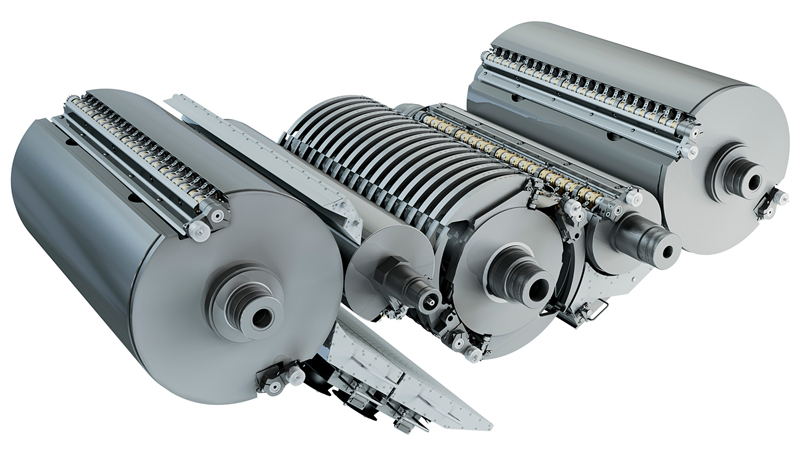 принцип построения устройства переворота KBA Rapida 105