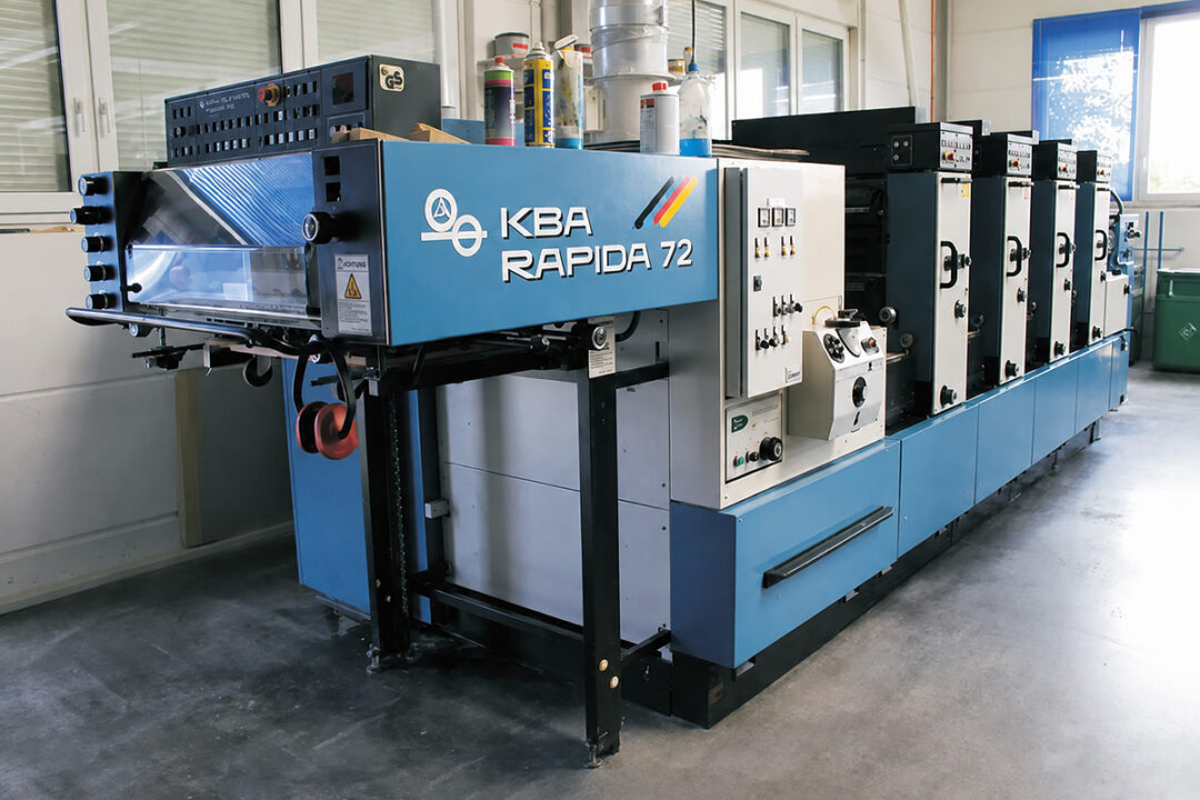 KBA Rapida 72 series, specification