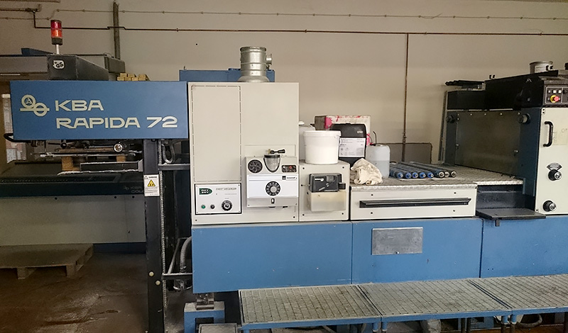 Приёмно-выводное устройство​ KBA Rapida 72