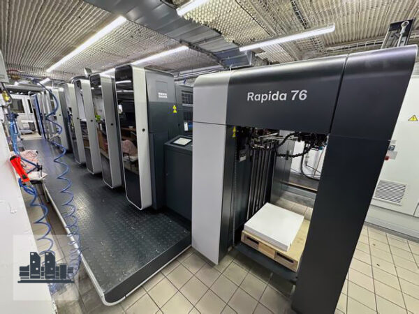 KBA Rapida 74-8 — 8 color B2 sheetfed offset printing machine