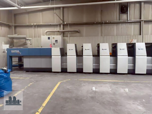 used offset press KBA Rapida 75E-5 LX (age 2010)