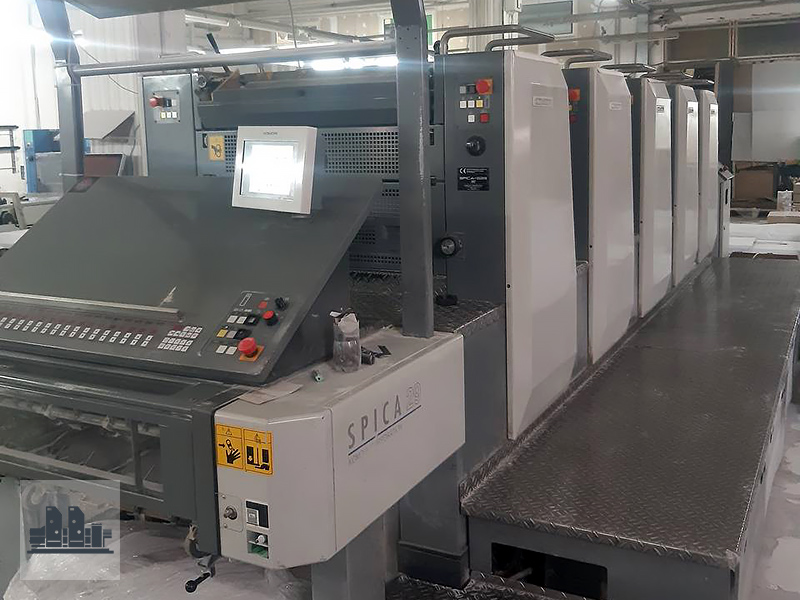 prensa offset Komori 4 colores - usada, buen estado