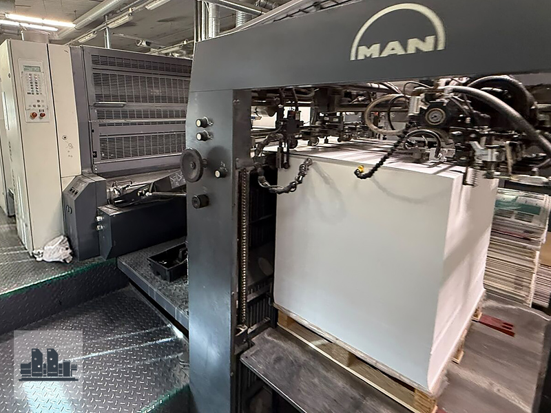 MAN Roland R705 LV HiPrint – B1 5-Farben-Offsetdruckmaschine