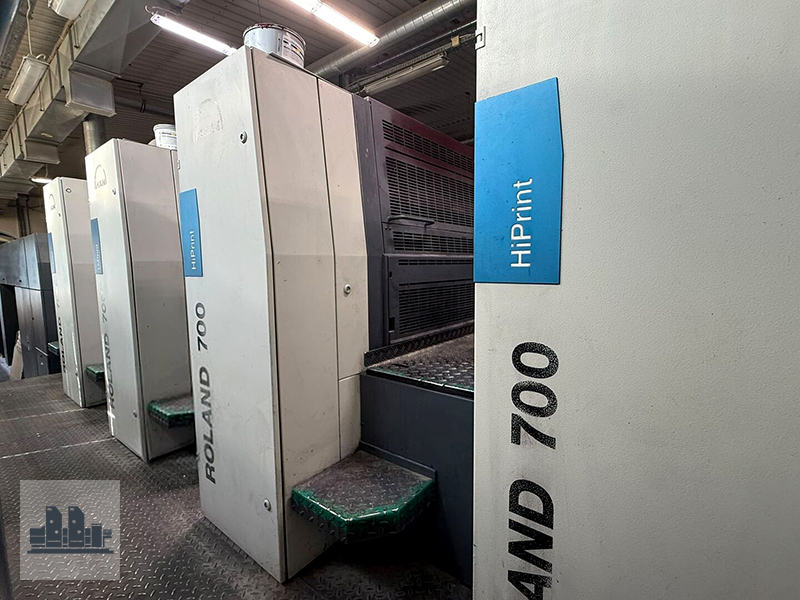 MAN Roland R 705 3B LV HiPrint – máquina offset B1 de 5 colores