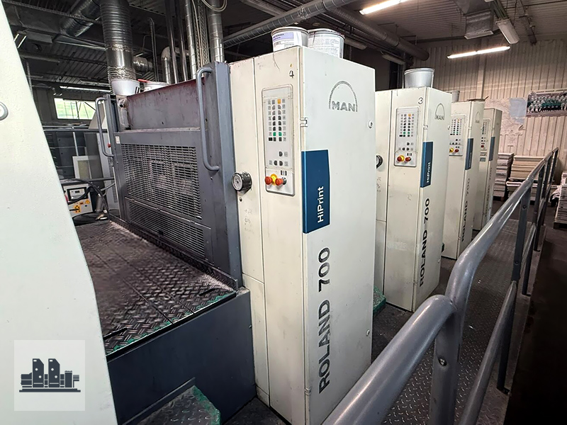 MAN Roland 705 LV HiPrint – mașină de tipar offset B1 cu 5 culori