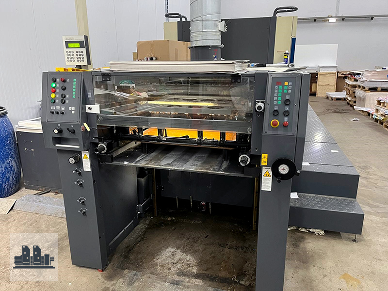 высокостапельная приёмка MAN Roland 205 HiPrint (2009 год)