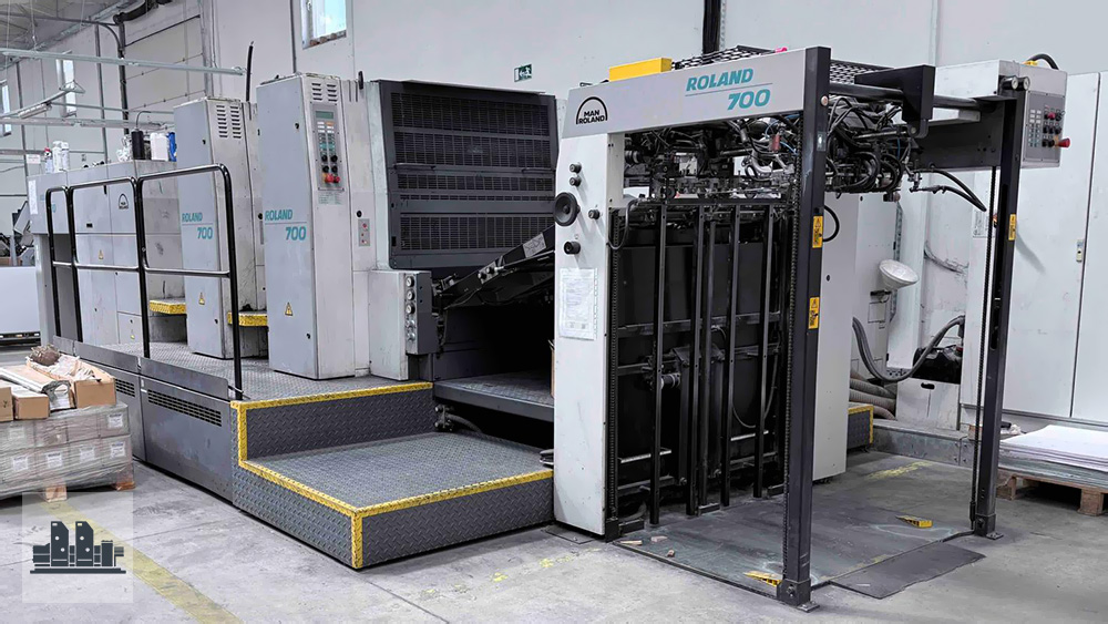 MAN Roland 702 SW - B1 1+1 perfecting press for book printing