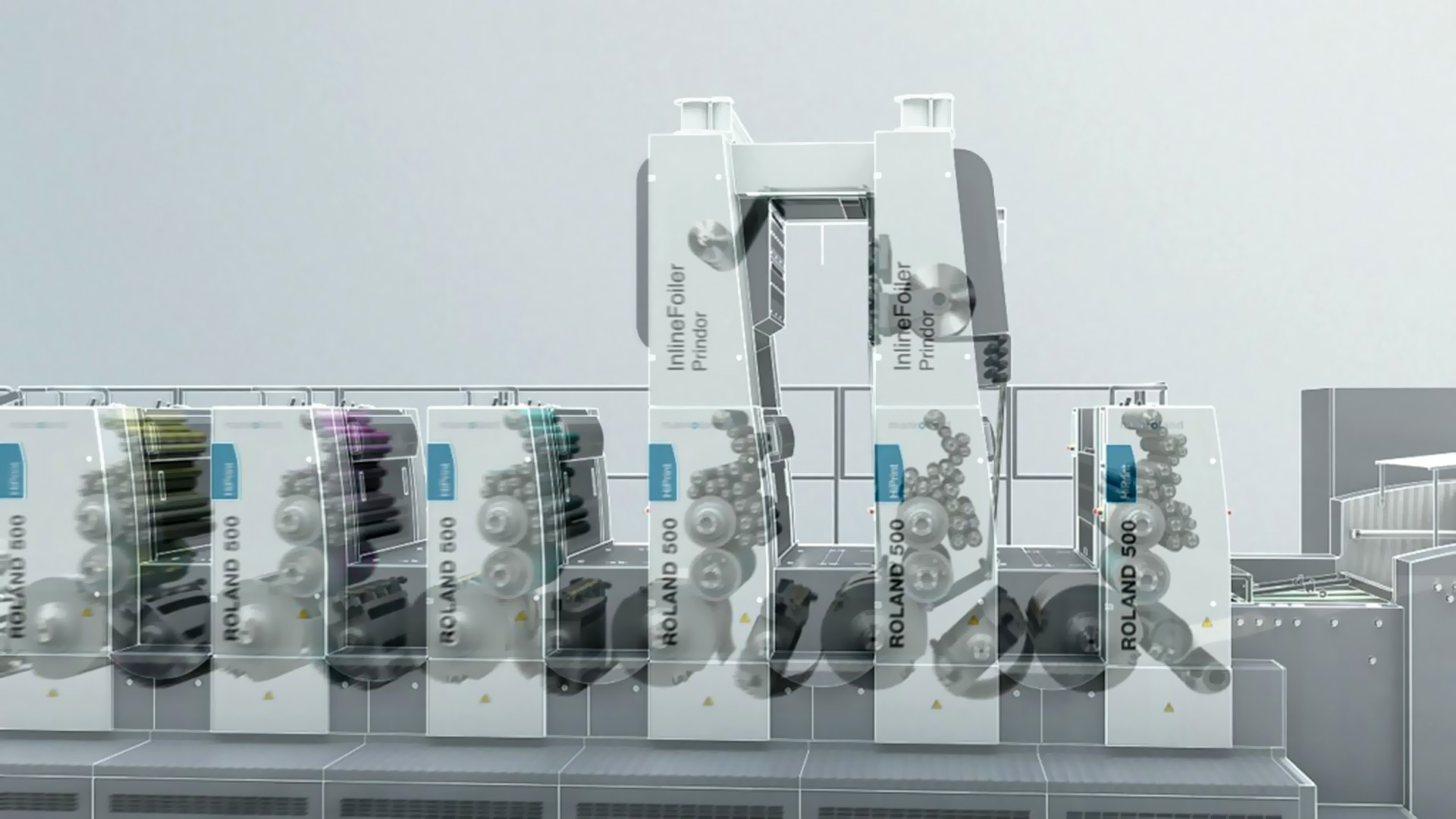 Холодное тиснение фольгой ROLAND 500 InlineFoiler Prindor