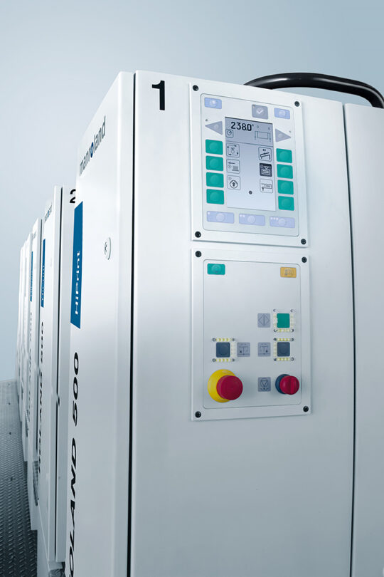 Man Roland R500 control menu