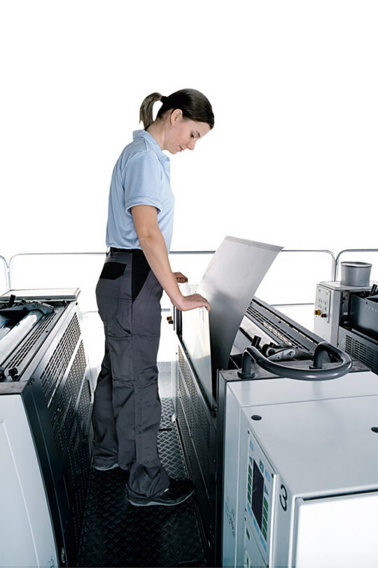 automatic plate changing system (PPL)
