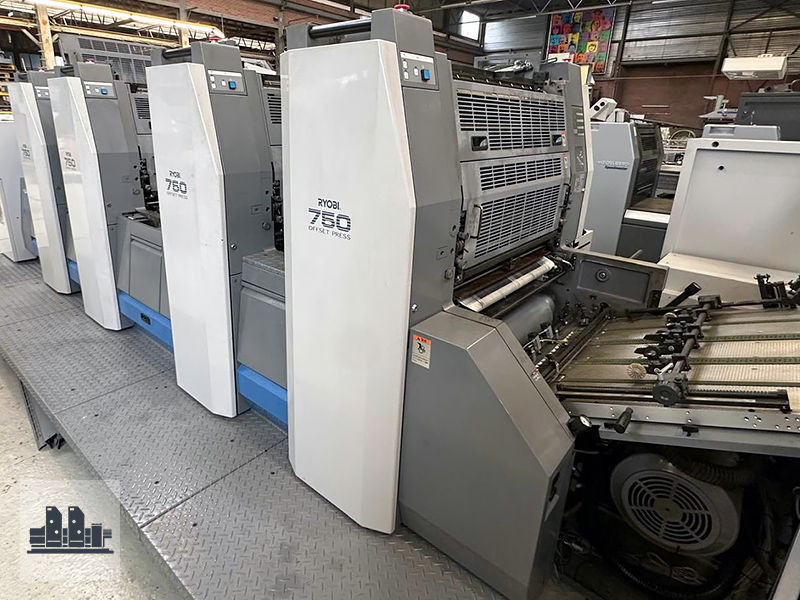 Самонаклад листовой офсетной машины Ryobi 754P