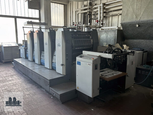 Ryobi 784EP (2010) б/у офсетная машина B2 с переворотом