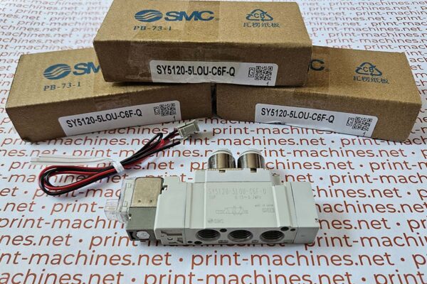 соленоидный клапан SMC SY5120-5LOU-C6F-Q (склад г. Харьков, Украина)