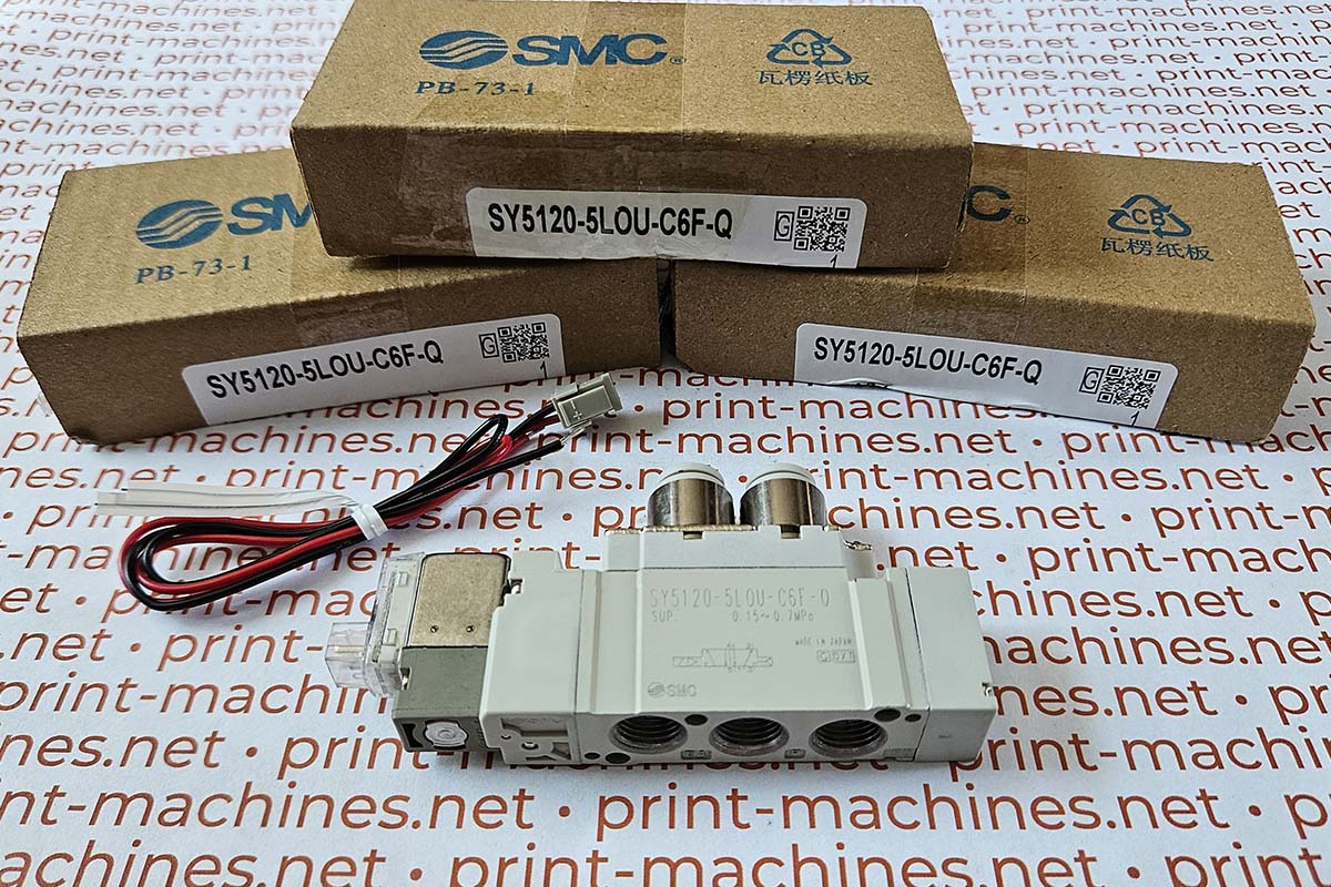 соленоидный клапан SMC SY5120-5LOU-C6F-Q (склад г. Харьков, Украина)