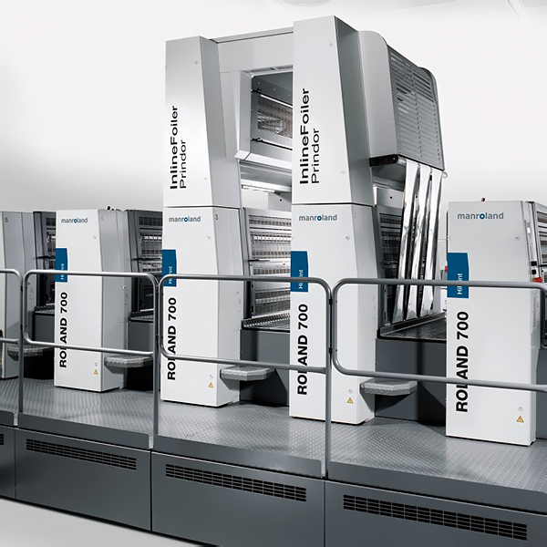 InlineFoiler на Man Roland 700